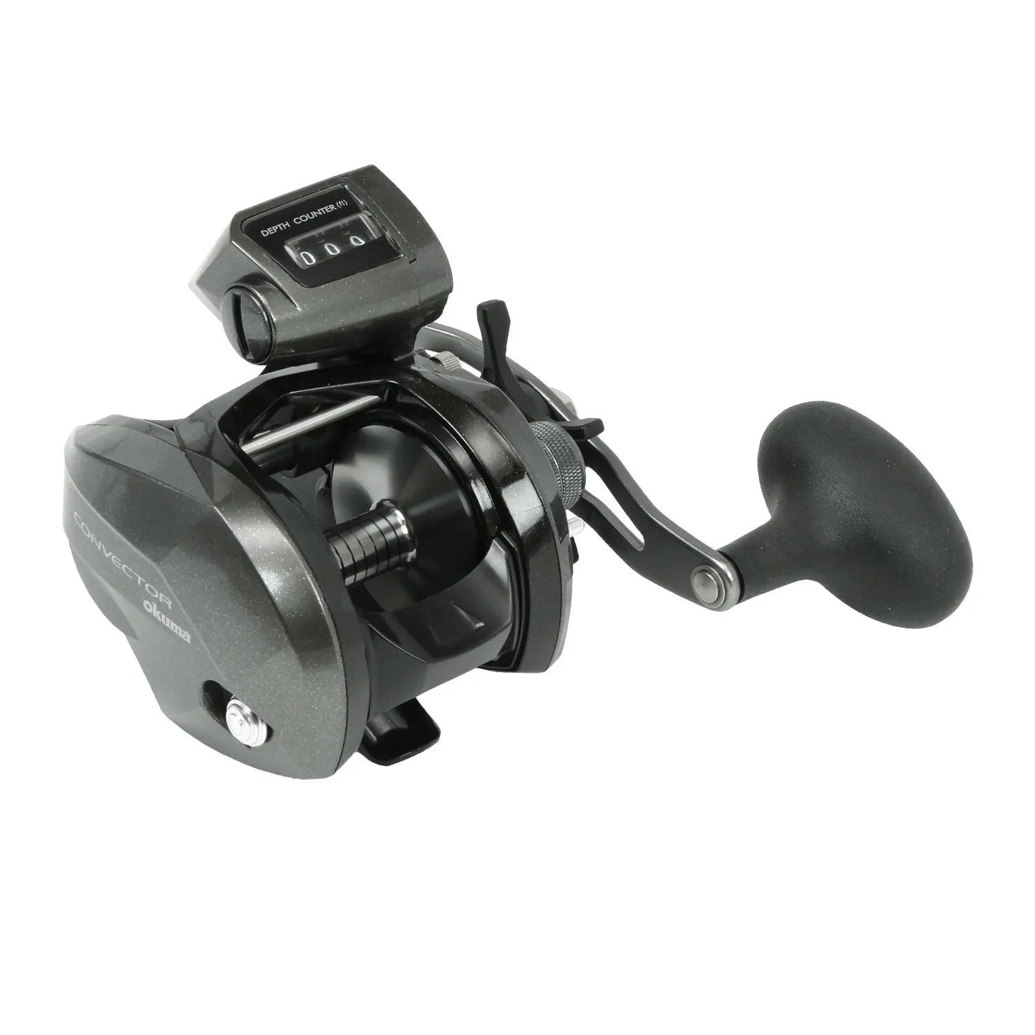 counter fishing reels Daiwa Lexa Line Reel easy view line counter measures in feet Reel Pancing Saltwater Bait Casting