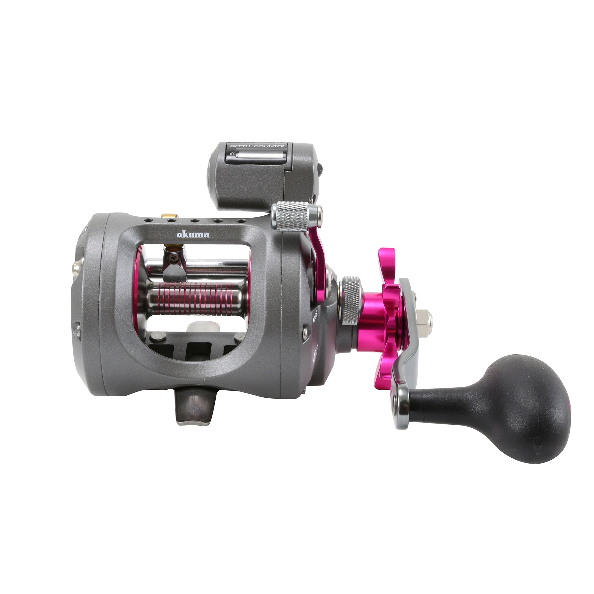Okuma Cold Water Line Counter Trolling 4.2:1 Conventional Reel, Right Hand - Cw-453d