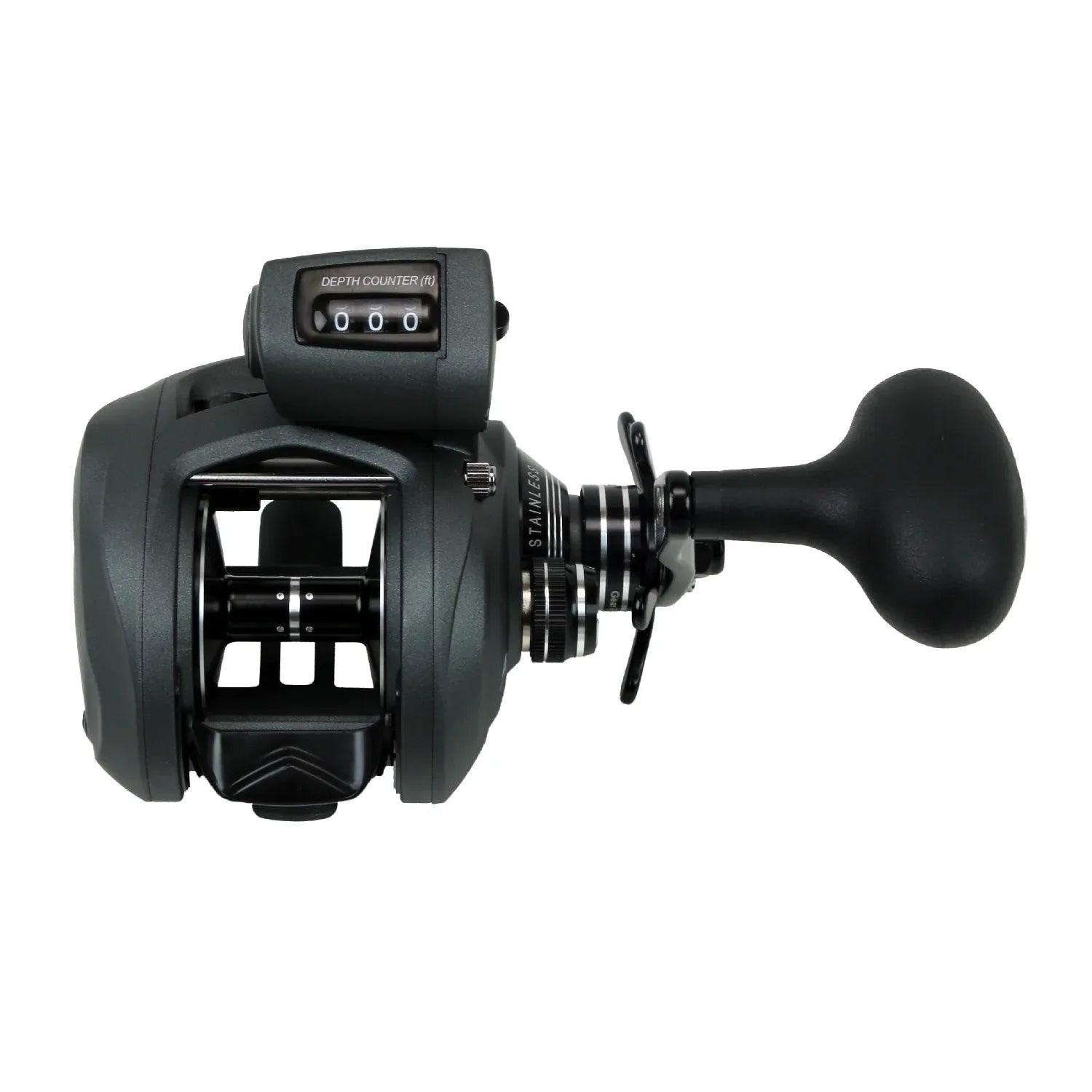 okuma 350 low profile reels Cold Water SS Line Counter Set anti Okuma Convector Line Counter Reel