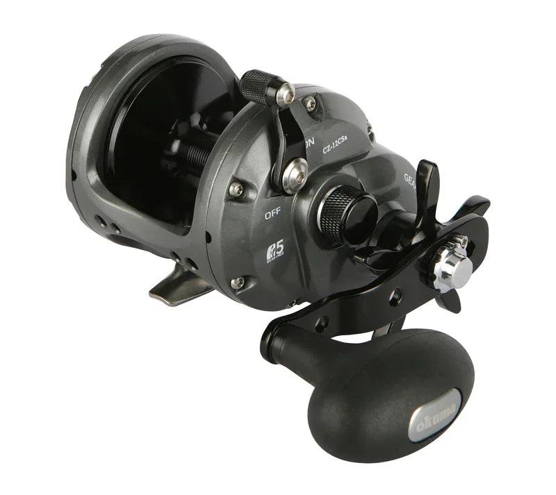 cortez okuma reel CZ-5CS Star Drag Overhead Techniques Chasse et Pche Quick set anti Cortez Black - CZ-5CSA