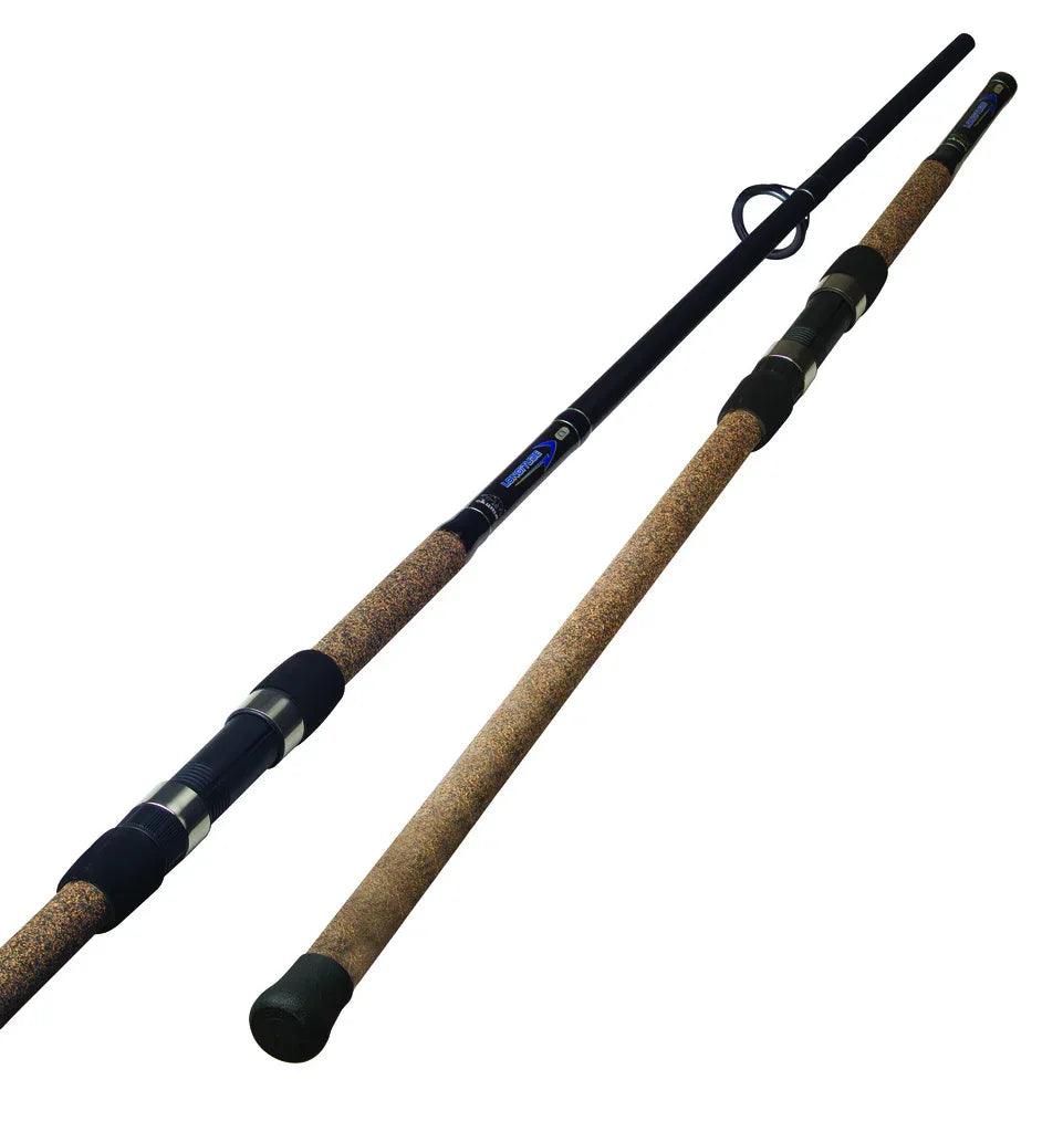 okuma 12ft rods Tundra Combos Longitude surf rods feature Okuma Wavepower Telescopic 9-12ft Rod
