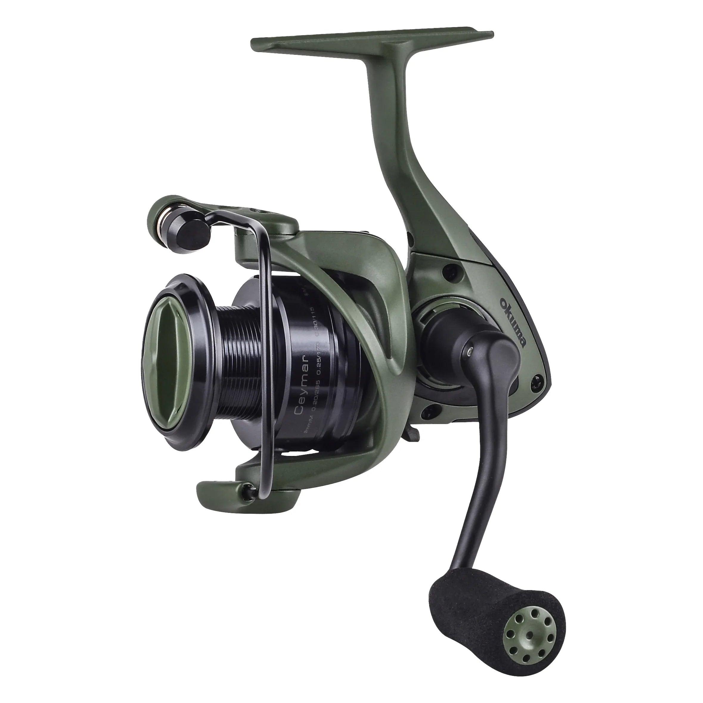okuma ceymar 30 vs 40 A Spinning Reel reverse function prevents the reel from spinning backward Okuma Ceymar A Spinning Reels