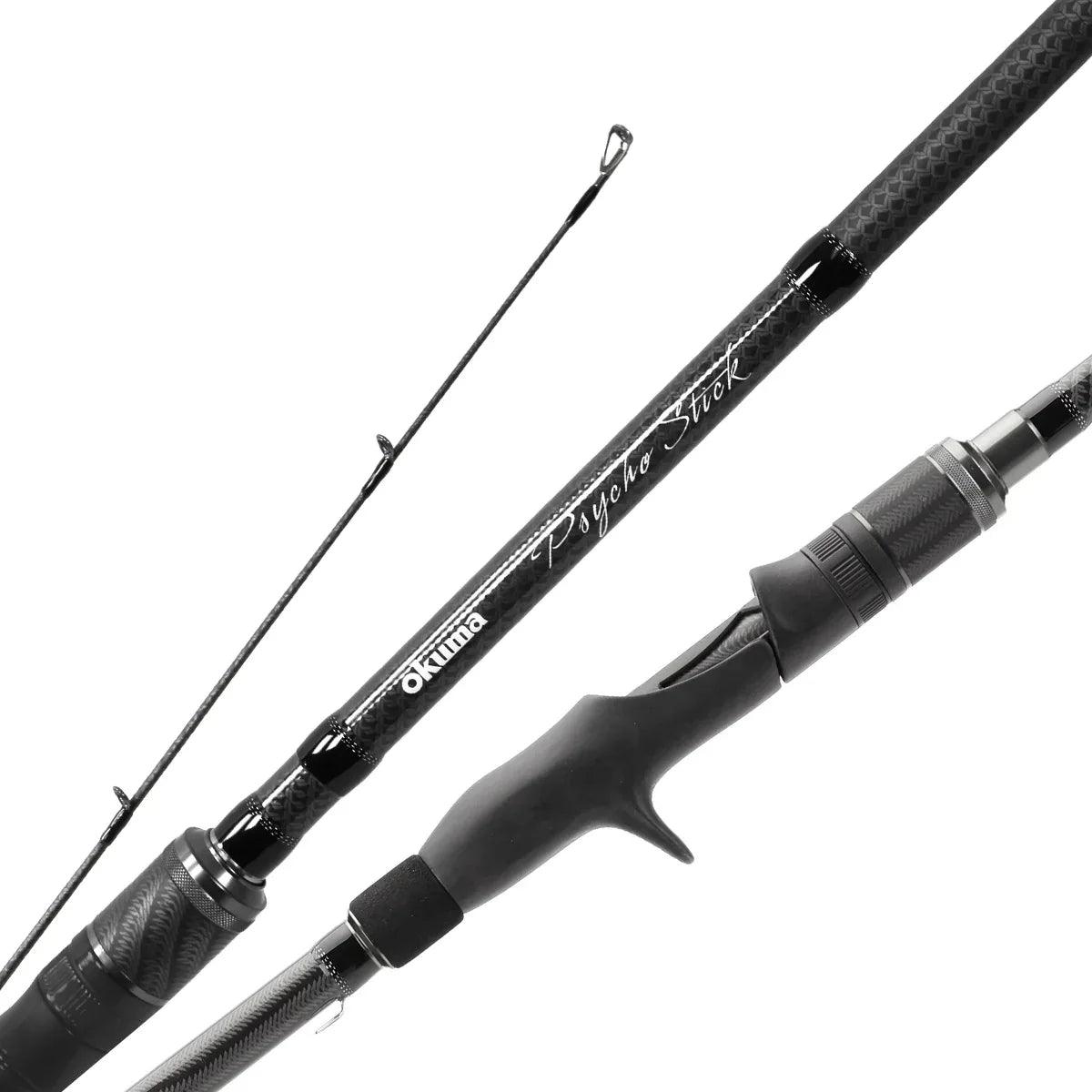 bass fishing rod and reel matrix Psycho Stick Bass Rods PSY-C-721MH