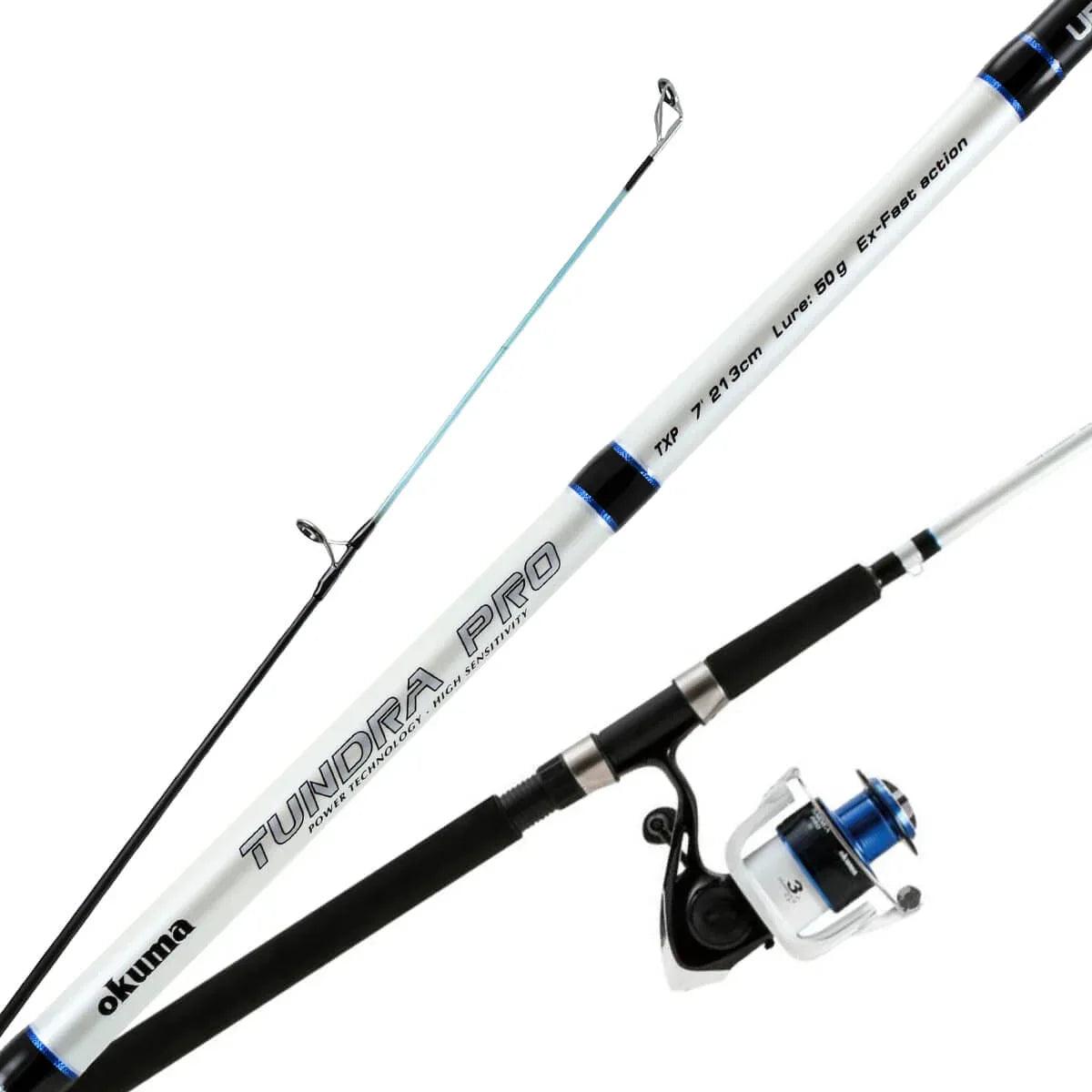 okuma duo ftx 4000 rod Okuma TXP-702-50 7 ft. Tundra Pro Spinning Combo