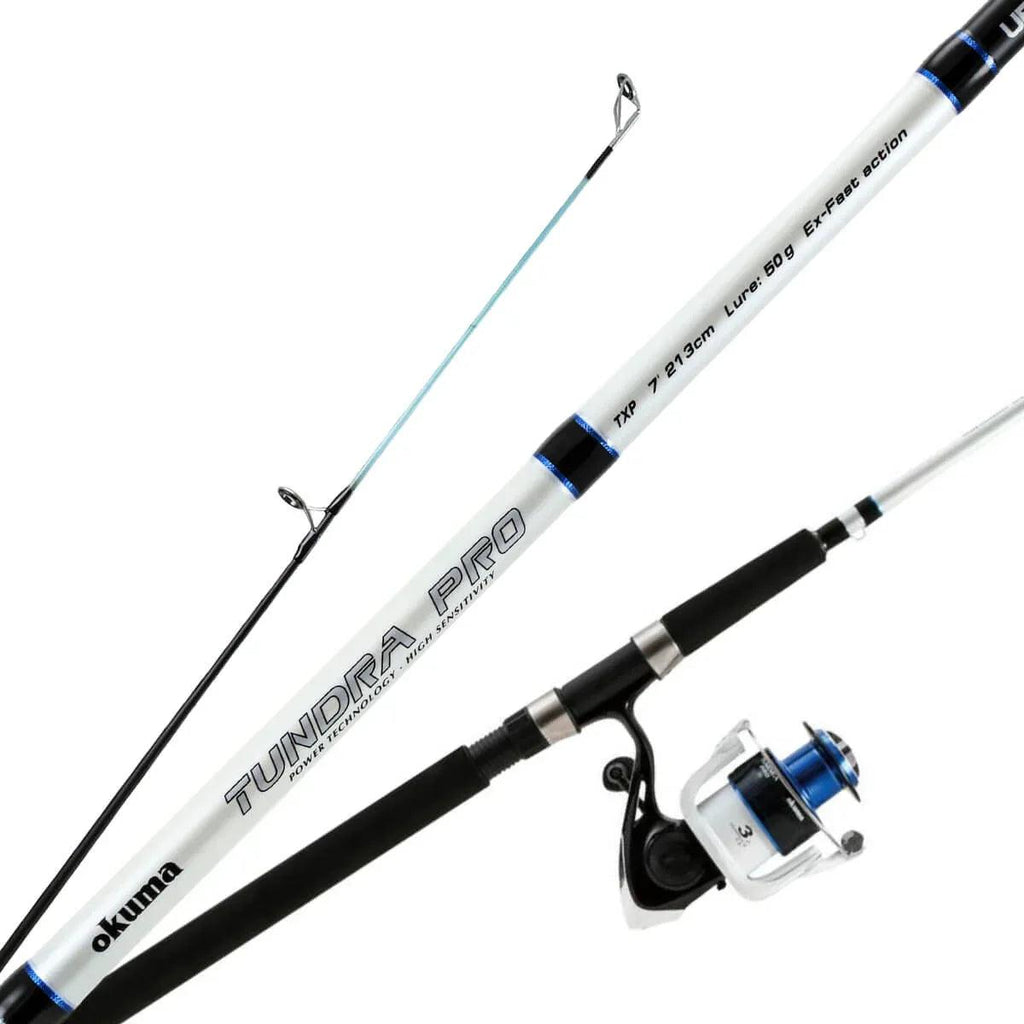 okuma concept c3 40x spinning rods Cedros CXS Surf Tackle World responsive 46 Tundra Pro Spinning Combos