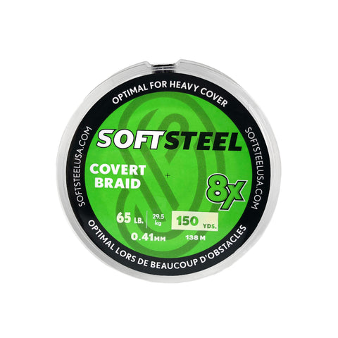 75% OFF BLOWOUT SALE! - Soft Steel 8x Covert Braid